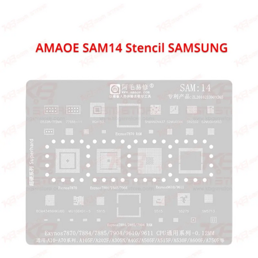 AMAOE SAM14 Stencil SAMSUNG