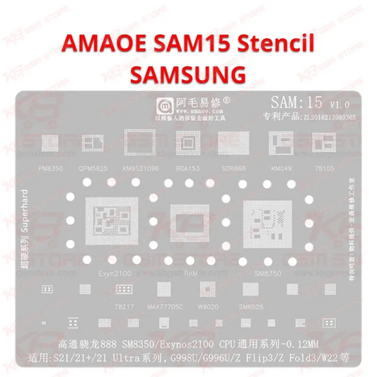 AMAOE SAM15 Stencil SAMSUNG