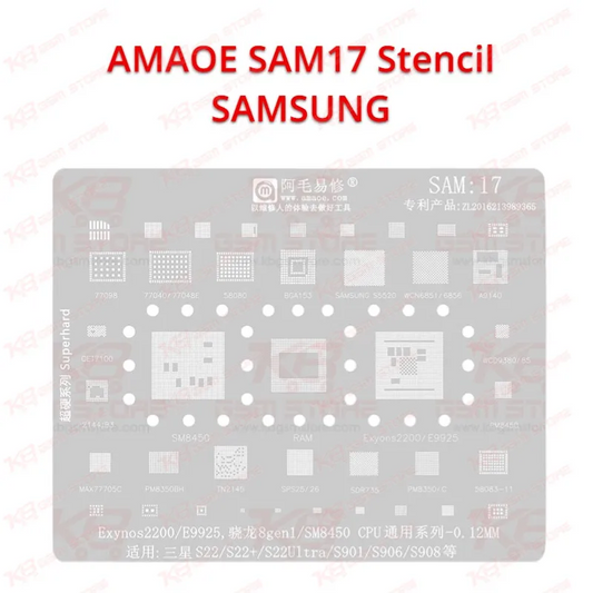 AMAOE SAM17 Stencil SAMSUNG