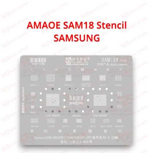 AMAOE SAM18 Stencil SAMSUNG