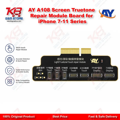 AY A108 Screen Truetone Repair Module Board for iPhone 7-11 Series