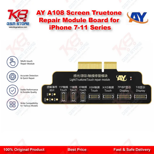 AY A108 Screen Truetone Repair Module Board for iPhone 7-11 Series