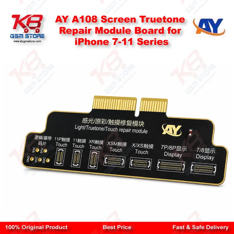 AY A108 Screen Truetone Repair Module Board for iPhone 7-11 Series