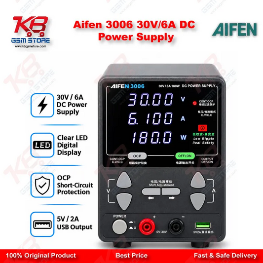 Aifen 3006 30V/6A DC Power Supply