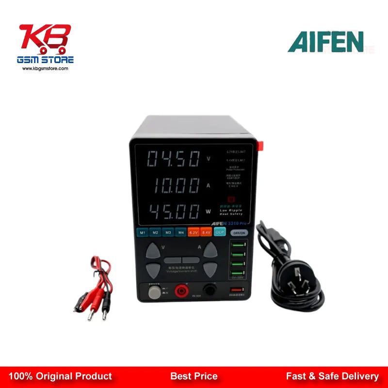 Aifen 3310 Pro 330W 33V 10A DC Power Supply for Mobile Phone Repair