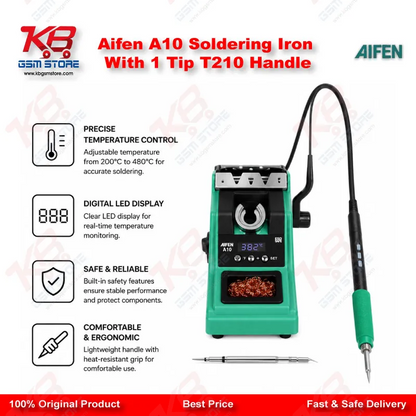 Aifen A10 Soldering Iron With 1 Tip T210 Handle