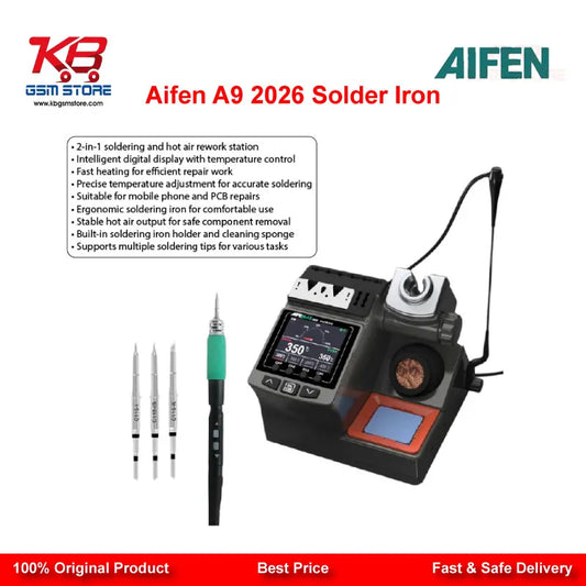 Aifen A9 2026 Soldering Station — C210 / C245 / C115 Compatible