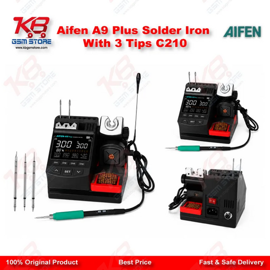 Aifen A9 Plus Solder Iron With 3 Tips C210