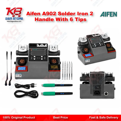 Aifen A902 Solder Iron 2 Handle With 6 Tips
