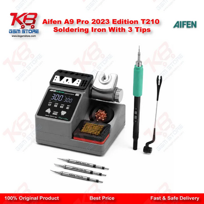 Aifen A9 Pro 2023 Edition T210 Soldering Iron With 3 Tips