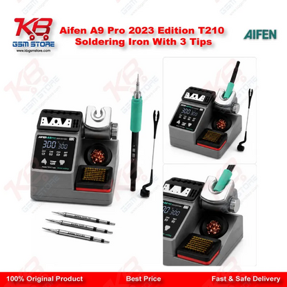 Aifen A9 Pro 2023 Edition T210 Soldering Iron With 3 Tips