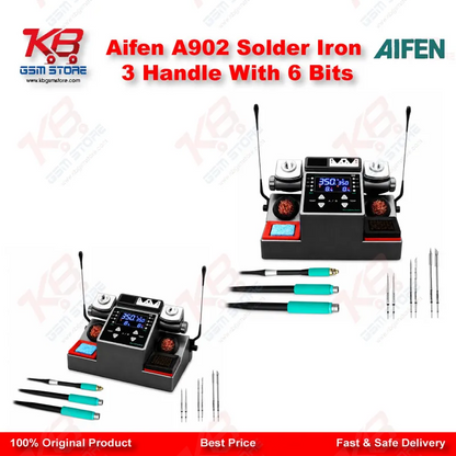 Aifen A902 Solder Iron 3 Handle With 6 Bits