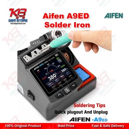 AIFEN A9ED Soldering Station – Color Screen, C115/C210/C245 Compatible