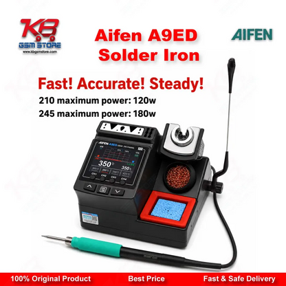 AIFEN A9ED Soldering Station – Color Screen, C115/C210/C245 Compatible