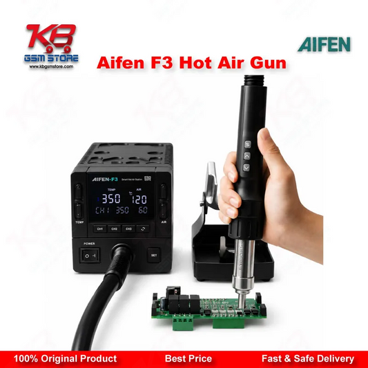 Aifen F3 Hot Air Gun 1000W — Roc Curve Mode BGA Rework Station for Mobile Motherboard Repair