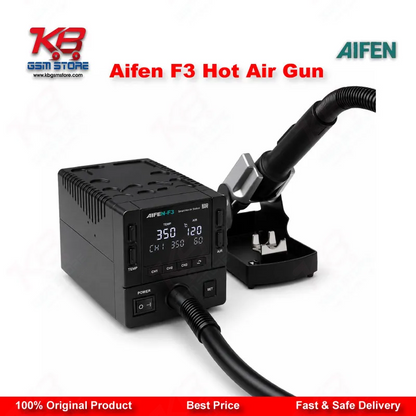 Aifen F3 Hot Air Gun 1000W — Roc Curve Mode BGA Rework Station for Mobile Motherboard Repair