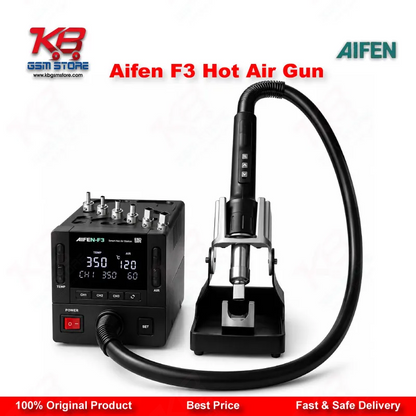 Aifen F3 Hot Air Gun 1000W — Roc Curve Mode BGA Rework Station for Mobile Motherboard Repair