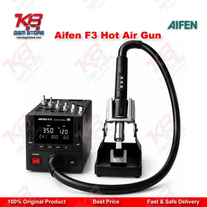 Aifen F3 1000W Hot Air Gun BGA Rework Station — Digital Display