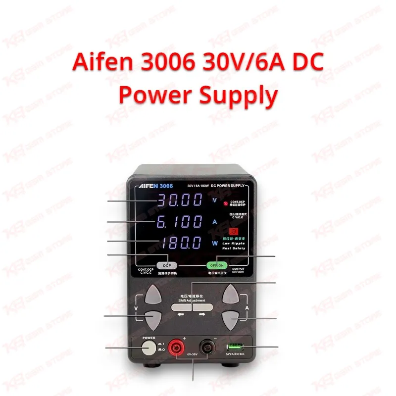 Aifen 3006 30V/6A DC Power Supply