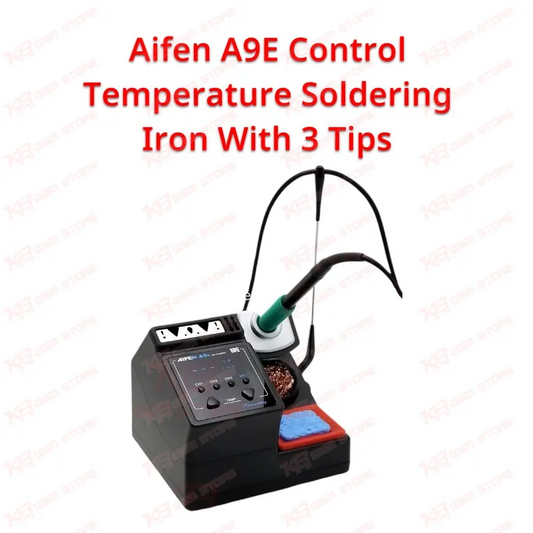 Aifen A9E Control Temperature Soldering Iron With 3 Tips