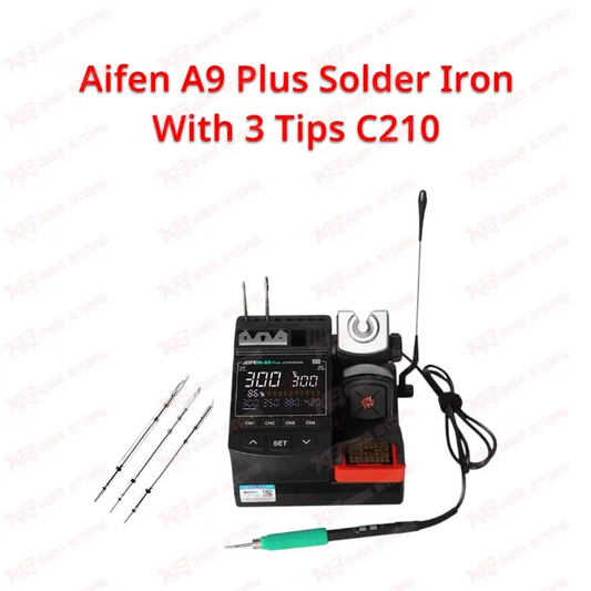 Aifen A9 Plus Solder Iron With 3 Tips C210