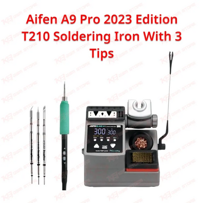 Aifen A9 Pro 2023 Edition T210 Soldering Iron With 3 Tips