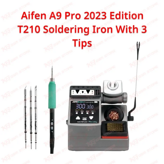 Aifen A9 Pro 2023 Edition T210 Soldering Iron With 3 Tips