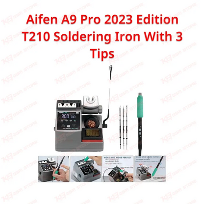 Aifen A9 Pro 2023 Edition T210 Soldering Iron With 3 Tips