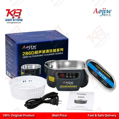 Aiojiw 286D Ultrasonic Cleaner for Mobile PCB, Motherboard & IC Cleaning