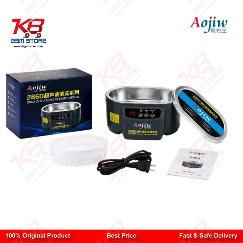 Aiojiw 286D Ultrasonic Cleaner for Mobile PCB, Motherboard & IC Cleaning