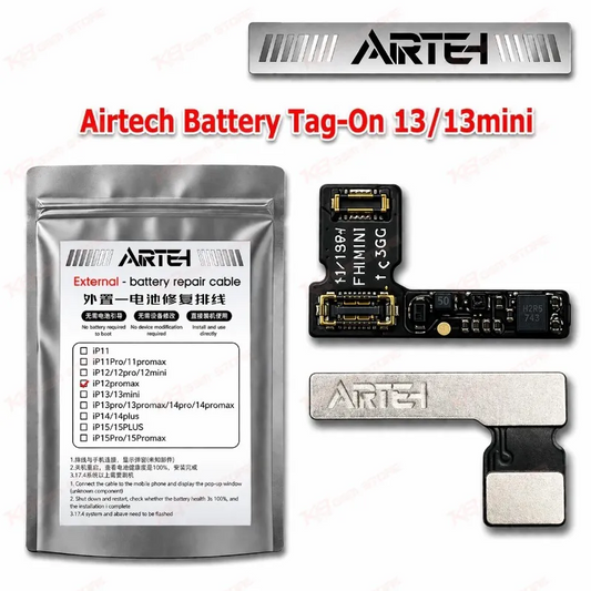 Airtech Battery Tag-On 13/13mini