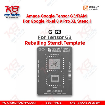 Amaoe Google Tensor G3/RAM For Google Pixel 8 9 Pro XL Stencil