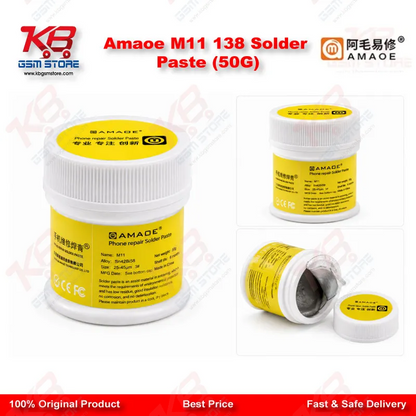 Amaoe M11 138 Solder Paste (50G)