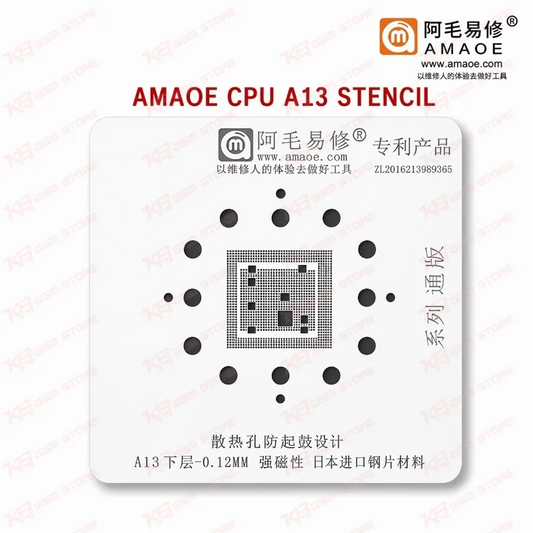 Amaoe CPU A13 Stencil