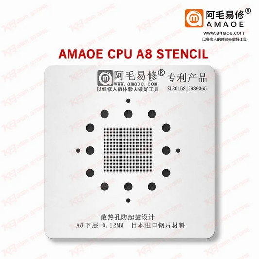 Amaoe CPU A8 Stencil