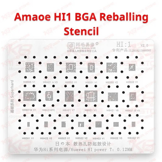 Amaoe HI1 BGA Reballing Stencil