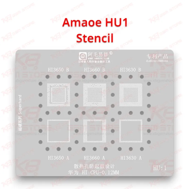 Amaoe HU1 Stencil