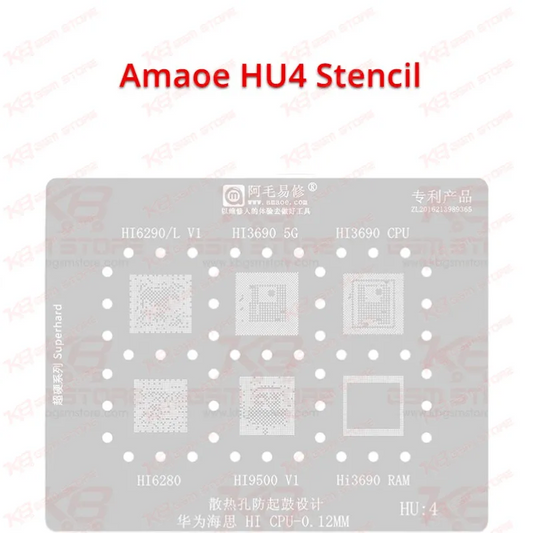 Amaoe HU4 Stencil