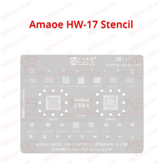 Amaoe HW-17 Stencil