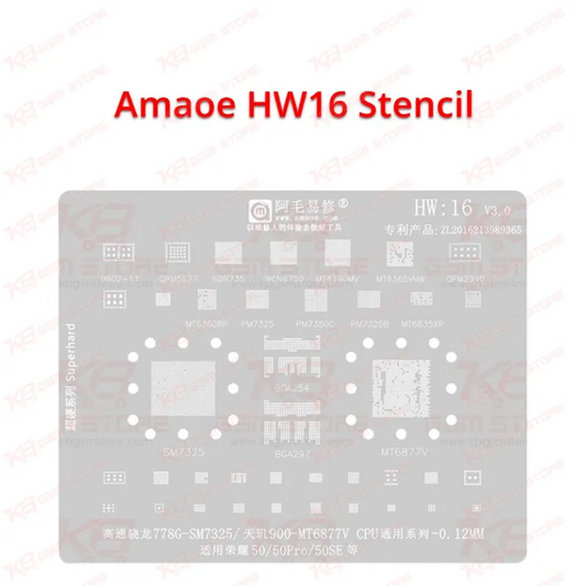 Amaoe HW16 Stencil