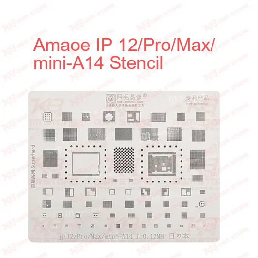 Amaoe IP 12/Pro/Max/mini-A14 Stencil