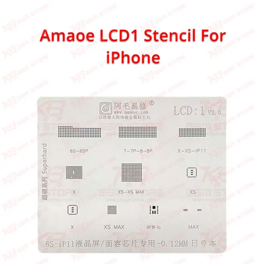 Amaoe LCD1 Stencil For iPhone