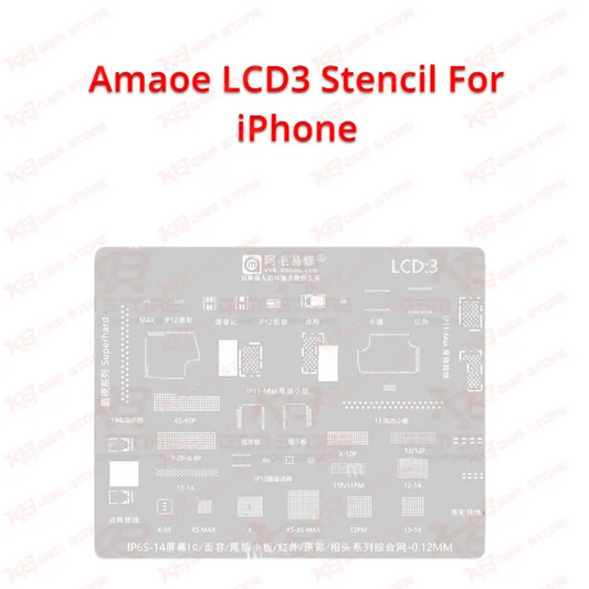 Amaoe LCD3 Stencil For iPhone