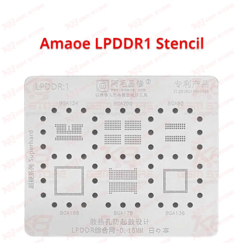 Amaoe LPDDR1 Stencil