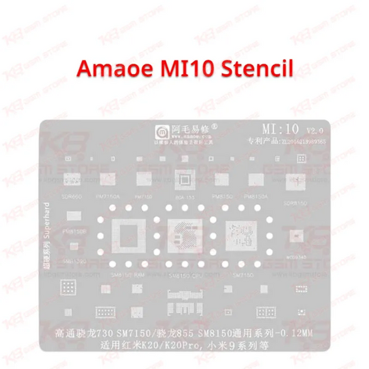 Amaoe MI10 Stencil