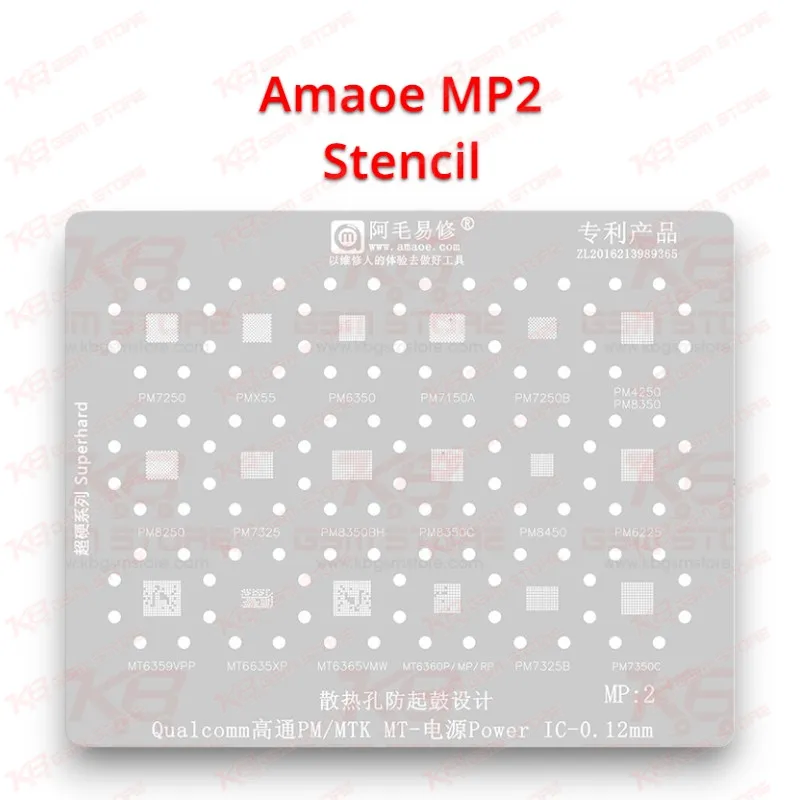 Amaoe MP2 Stencil
