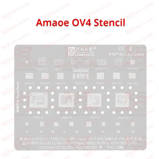 Amaoe OV4 Stencil