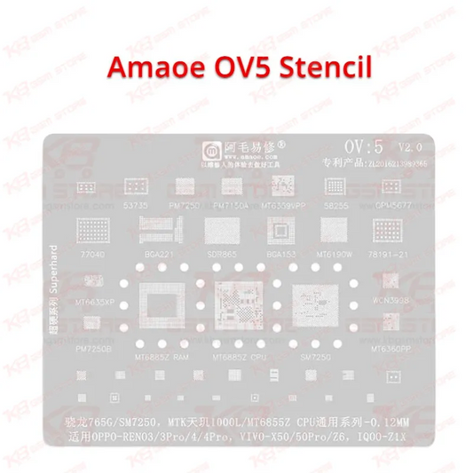 Amaoe OV5 Stencil