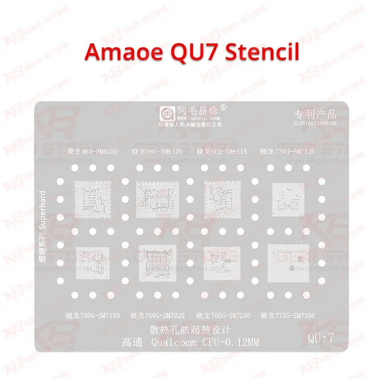 Amaoe QU7 Stencil