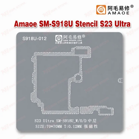 Amaoe SM-S918U Stencil S23 Ultra